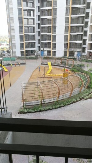 Balcony in 2 BHK Apartment at Shapoorji Pallonji Joyville Hinjewadi, Hinjewadi – for Rent
