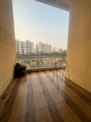 Balcony in 3 BHK Apartment at Ganga Platino, Kharadi – for Rent