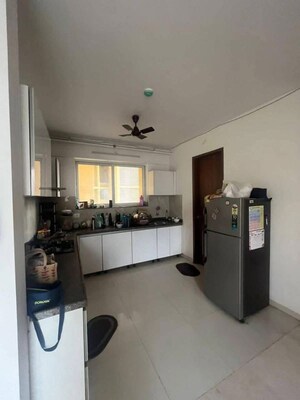 Kitchen in 3 BHK Apartment at Ganga Platino, Kharadi – for Rent