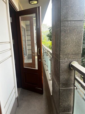 Balcony in 4 BHK Builder Floor at Pamposh Enclave – for Sale