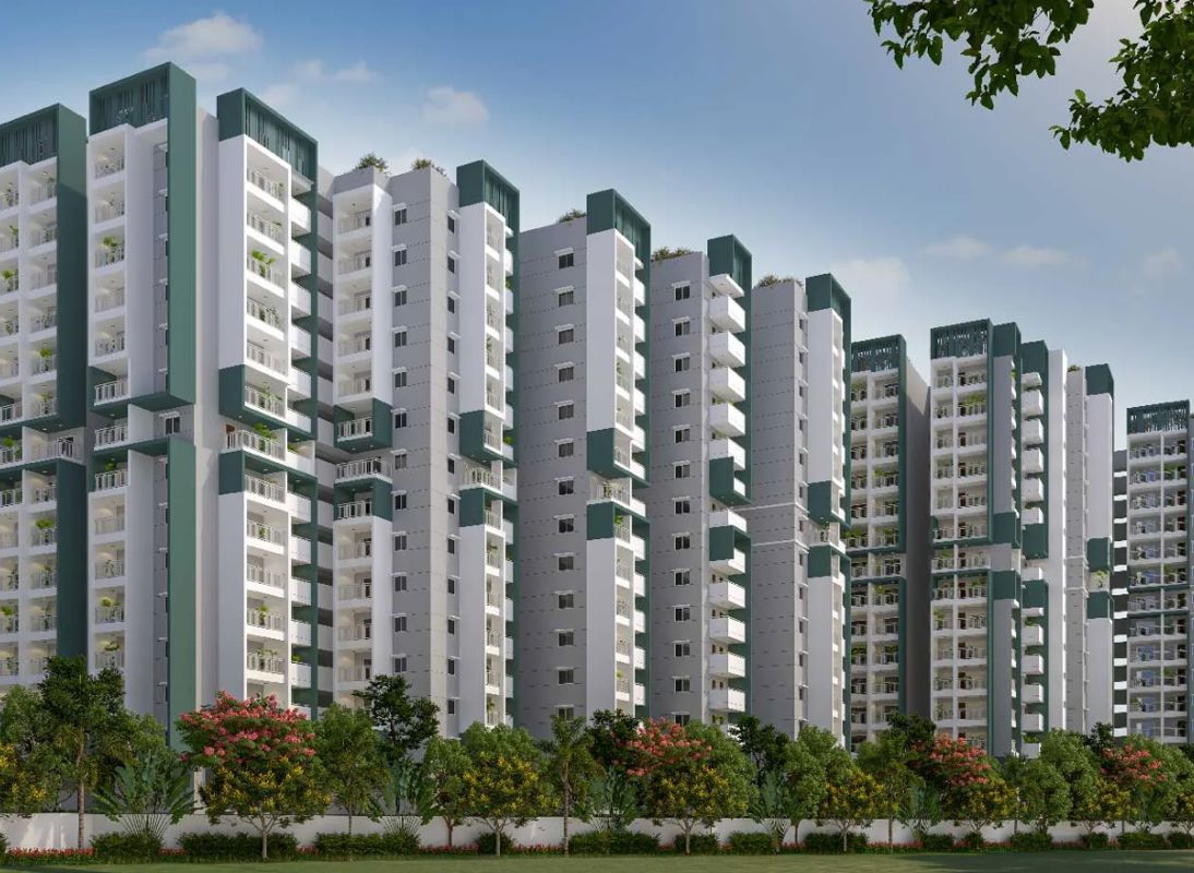 2 BHK 1278 Sq.Ft. Apartment in Vijay RV Sai Vanamali