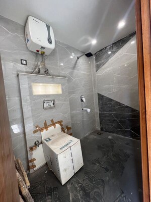 Bathroom in 4 BHK Builder Floor at Chattarpur – for Sale
