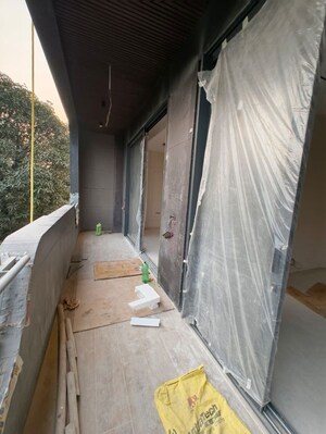 Balcony in 3 BHK Builder Floor at Nehru Enclave – for Rent