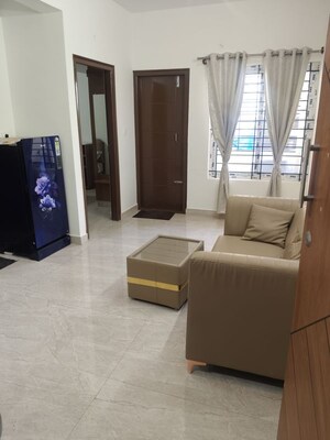 Master Bedroom in 1 BHK Apartment at Krishna Residency Kadubeesanahalli, Kadubeesanahalli – for Rent