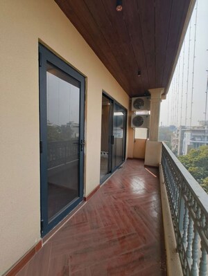 Balcony in 3 BHK Builder Floor at East Of Kailash – for Sale