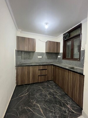 Kitchen in 2 BHK Builder Floor at Chattarpur – for Rent