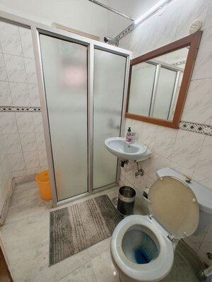 Bathroom in 3 BHK Builder Floor at Greater Kailash I – for Sale