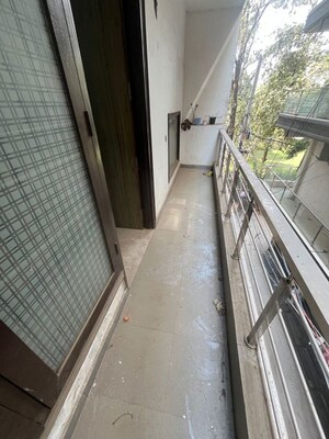 Balcony in 3 BHK Builder Floor at Rajpur – for Rent