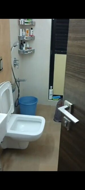 Bathroom in 2.5 BHK Apartment at Kanakia Rainforest, Andheri East – for Rent