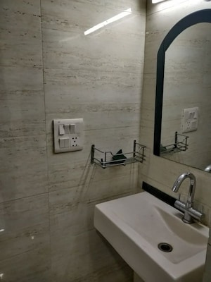 Bathroom in 3 BHK Apartment at Rohini – for Sale