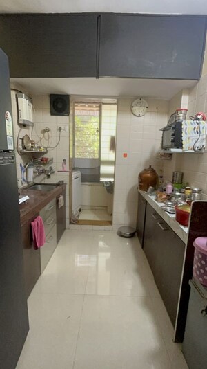 Kitchen in 1 BHK Apartment at Shanti Gardens , Mira Road – for Rent