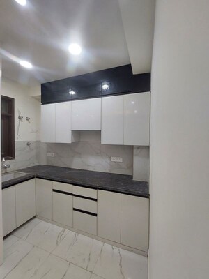 Kitchen in 2 BHK Builder Floor at Rajpur – for Rent