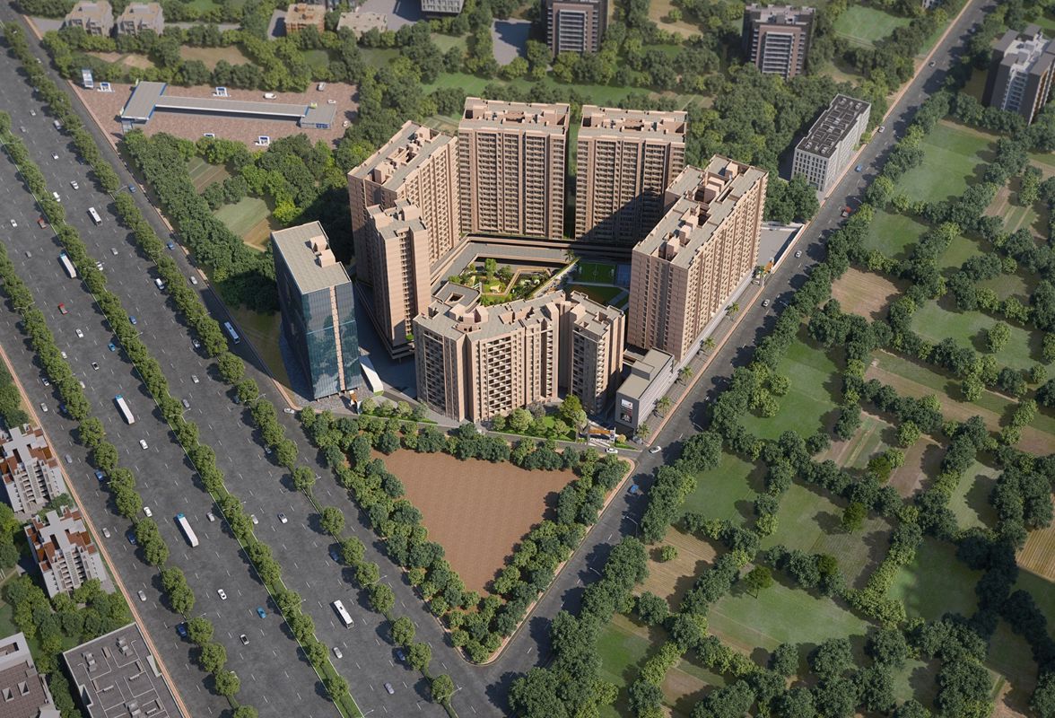 2 BHK Apartment – Exterior View View at Wakad - for Sale