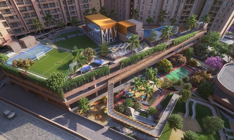 Exterior View, wakad 2 Bedroom 850 Sq.Ft. Apartment In Wakad Pune 10165193