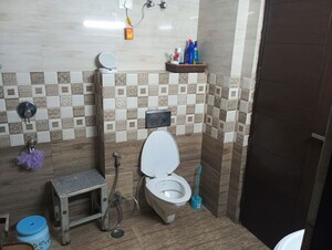 Bathroom in 3 BHK Independent House at RWA Apartments Sector 72, Sector 72 – for Rent