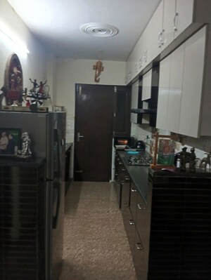 Kitchen in 3 BHK Independent House at RWA Apartments Sector 72, Sector 72 – for Rent