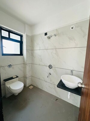 Bathroom in 3 BHK Apartment at Croissance Ra Urbania, Ravet – for Rent