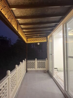 Building Lobby in 3 BHK Builder Floor at Kailash Colony – for Sale