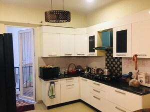 Kitchen in 3 BHK Builder Floor at Rajendra Nagar – for Rent