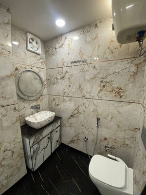 Bathroom in 4 BHK Apartment at Pitampura – for Sale