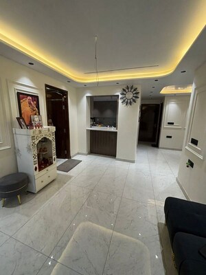 Living Room in 4 BHK Apartment at Pitampura – for Sale