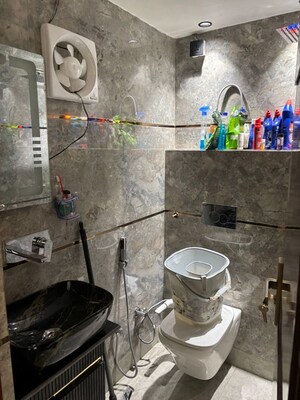 Bathroom in 4 BHK Apartment at Pitampura – for Sale