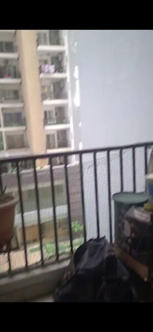 Balcony in 2 BHK Apartment at Panchsheel Greens, Sector 16 Greater Noida – for Rent