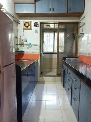 Kitchen in 1 BHK Apartment at Mayuresh Park, Bhandup West – for Sale