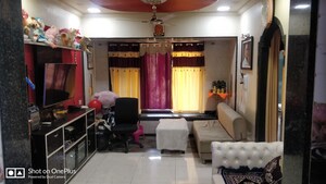 Living Room in 2 BHK Apartment at Mayuresh Park, Bhandup West – for Sale