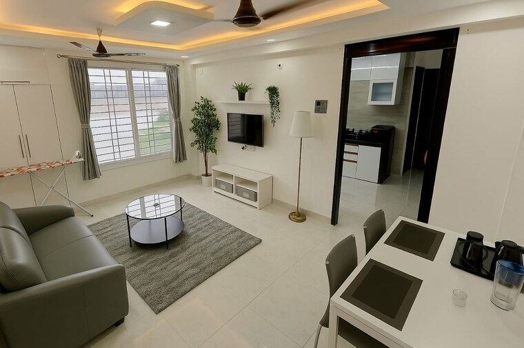 Master Bedroom, lake-view-apartments-powai 2 Bedroom 1000 Sq.Ft. Apartment In Powai Mumbai 10165414