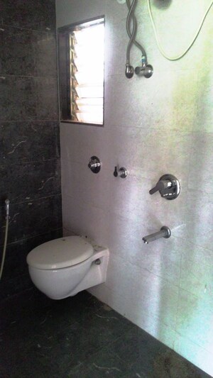 Bathroom in 1 BHK Apartment at Mayuresh Residency Mumbai, Bhandup West – for Sale