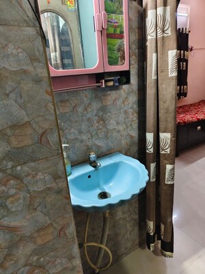 Master Bedroom in 1 RK Apartment at Parijat CHS Kalyan East, Kalyan East – for Rent