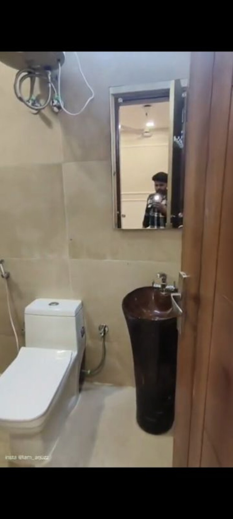 Bathroom, chattarpur 1 Bedroom 800 Sq.Ft. Builder Floor In Chattarpur Delhi 10165470