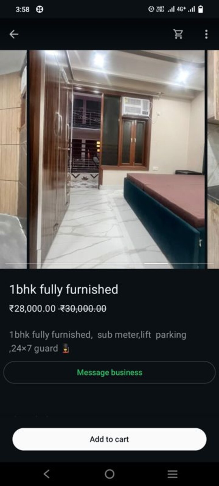 Bedroom, chattarpur 1 Bedroom 800 Sq.Ft. Builder Floor In Chattarpur Delhi 10165470