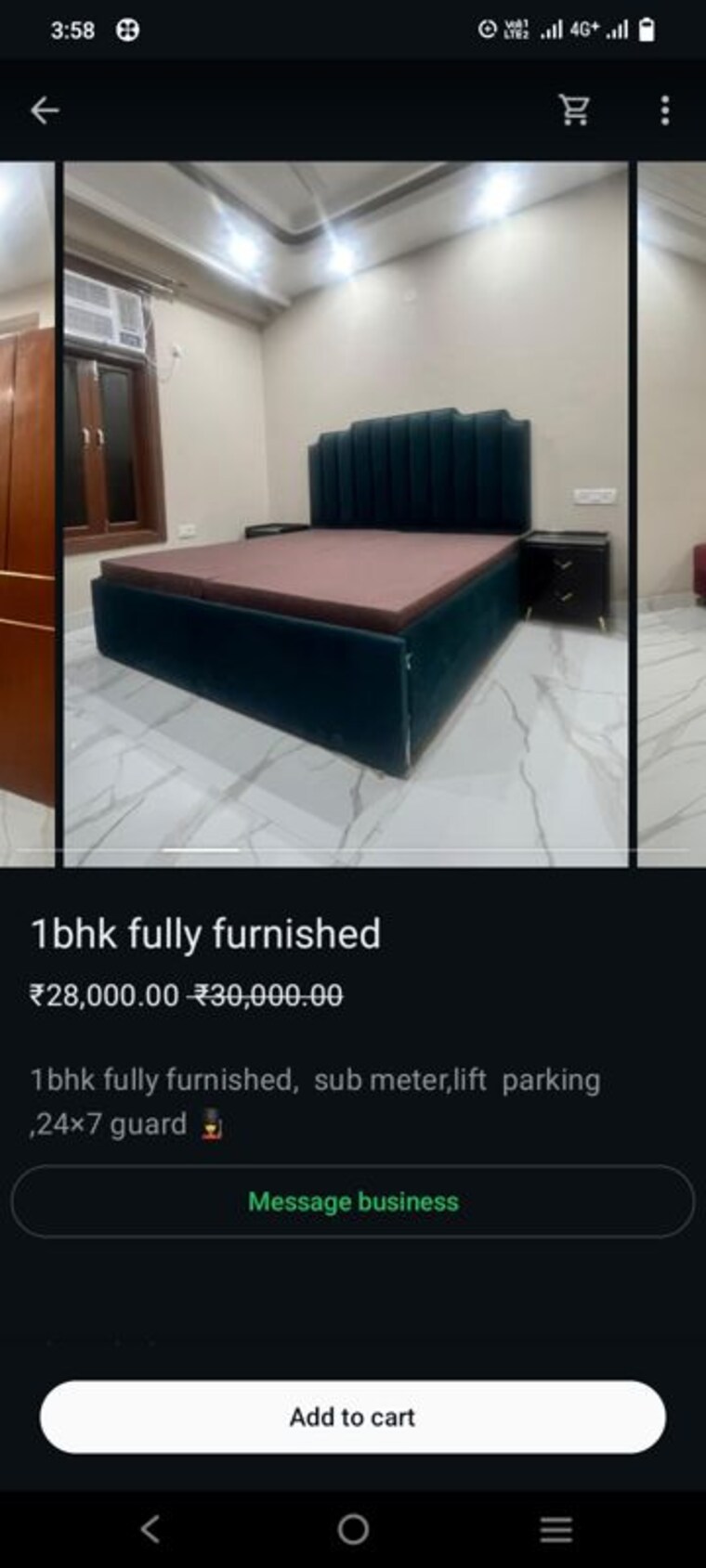 Bedroom, chattarpur 1 Bedroom 800 Sq.Ft. Builder Floor In Chattarpur Delhi 10165470