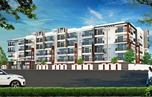 2 BHK Apartment – Exterior View View at Aadhava Elite Homes, Narayanapura - for Sale