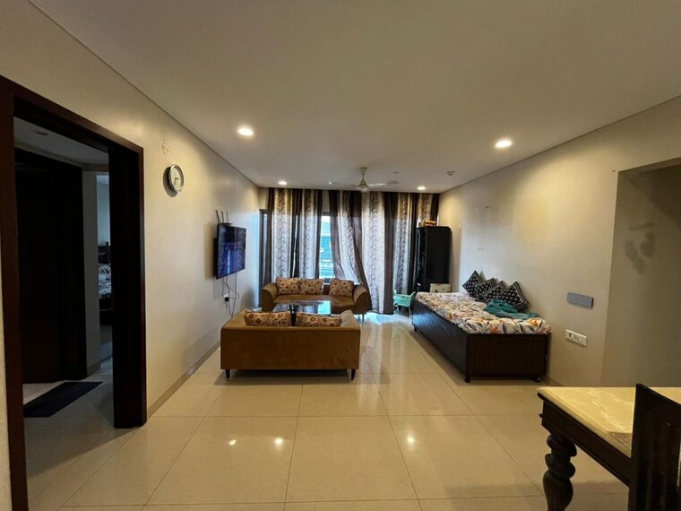 Living Room, kasturi-eon-homes 3 Bedroom 1540 Sq.Ft. Apartment In Hinjewadi Pune 10165544