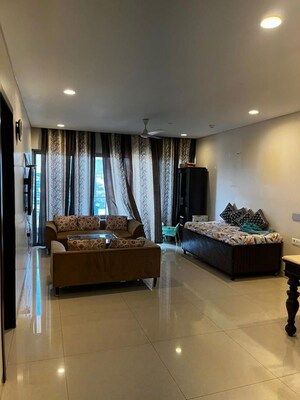 Living Room in 3 BHK Apartment at Kasturi Eon Homes, Hinjewadi – for Rent
