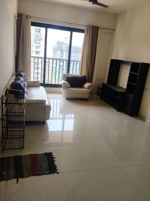 Living Room in 2 BHK Apartment at Chandak Stella, Goregaon West – for Rent