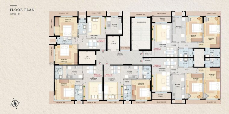 Floor Plan, atharva-vaibhav 1 Bedroom 474 Sq.Ft. Apartment In Chembur Mumbai 10165497