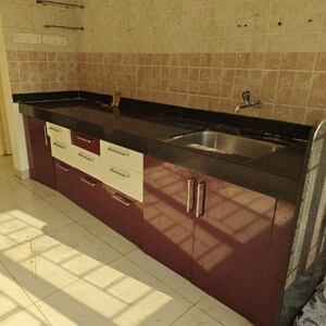 Kitchen in 1 BHK Apartment at Nanded – for Rent