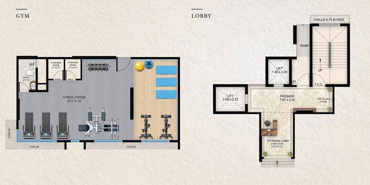 Floor Plan, atharva-vaibhav 2 Bedroom 679 Sq.Ft. Apartment In Chembur Mumbai 10165664