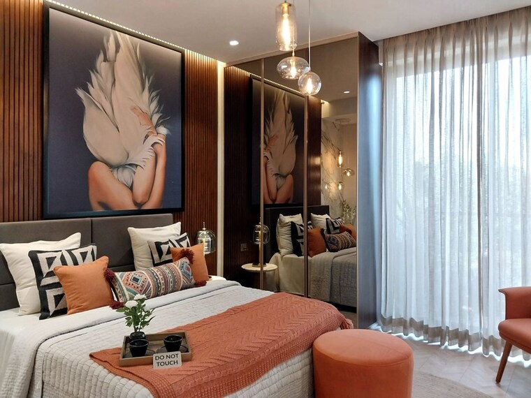 Living Room, bptp-the-deck 4 Bedroom 3300 Sq.Ft. Apartment In Sector 82 Faridabad 10165704