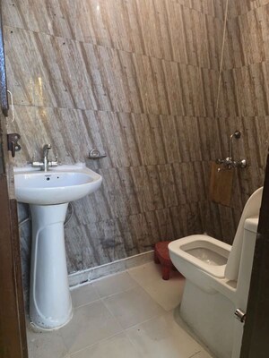 Bathroom in 2 BHK Builder Floor at Saket – for Rent