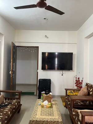 Living Room in 1 BHK Apartment at Sadguru Ornate Heights, Ulwe Sector 3 – for Rent