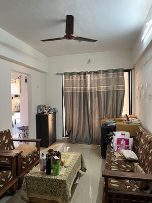 Living Room in 1 BHK Apartment at Sadguru Ornate Heights, Ulwe Sector 3 – for Rent