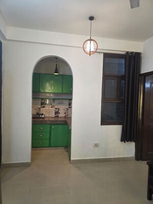 Building Lobby in 1 BHK Builder Floor at Saket – for Rent
