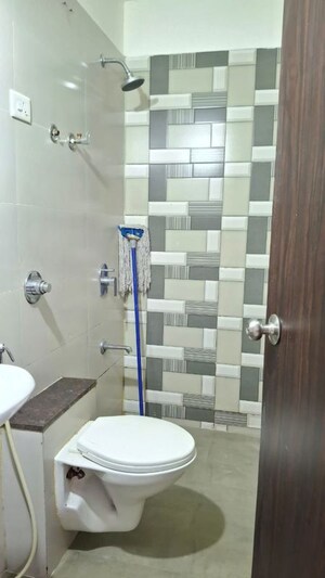 Bathroom in 2 BHK Apartment at Tejas Ambience, Ulwe Sector 23 – for Rent