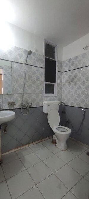Bathroom in 2 BHK Apartment at Gaurs Galaxy, Vaishali Sector 5 – for Rent