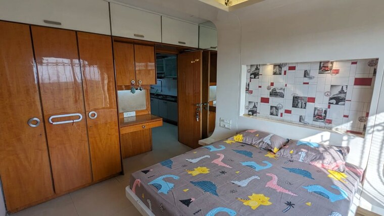 Bedroom, tharwani-heights 2 Bedroom 950 Sq.Ft. Apartment In Sanpada Navi Mumbai 10165825